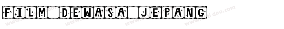 Film dewasa jepang字体转换